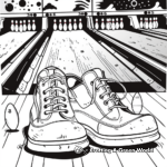 Bowling Shoes Coloring Pages 2