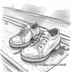 Bowling Shoes Coloring Pages 3