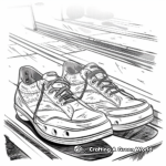 Bowling Shoes Coloring Pages 4