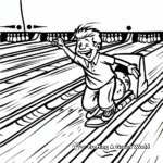 Bowling Tournament Coloring Pages 2