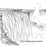 Breathtaking Niagara Falls Coloring Pages 4