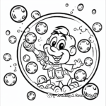 Bubble Blower Coloring Pages for Kids 1