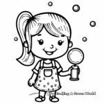 Bubble Blower Coloring Pages for Kids 3