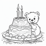 Build a Bear Birthday Party Coloring Pages 1