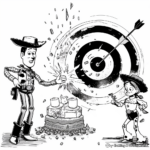 Bullseye's Roundup Birthday Extravaganza Coloring Pages 1