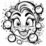 Cartoon Bubbles Characters Coloring Pages 1