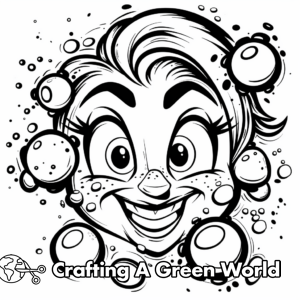 Bubbles Coloring Pages - Free &amp; Printable!
