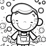 Cartoon Bubbles Characters Coloring Pages 2