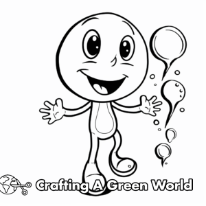 Bubbles Coloring Pages - Free &amp; Printable!