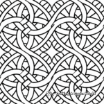 Celtic Knot Pattern Coloring Pages 1