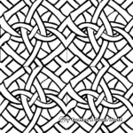 Celtic Knot Pattern Coloring Pages 2