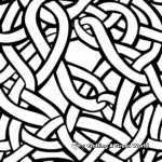 Celtic Knot Pattern Coloring Pages 4