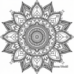 Chakra Mandala Coloring Pages for Mindfulness 1