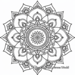 Chakra Mandala Coloring Pages for Mindfulness 2
