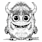 Challenging Cute Fantasy Creature Coloring Pages 1