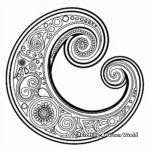 Challenging Paisley Animal Coloring Pages 3
