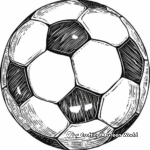 Championship Soccer Ball Coloring Pages 2