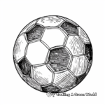 Championship Soccer Ball Coloring Pages 3
