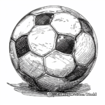 Championship Soccer Ball Coloring Pages 4