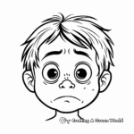 Character Inspiration Blank Face Coloring Pages 1