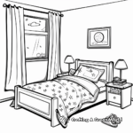 Charming Children's Bedroom Coloring Pages 2