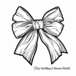 Cheerleading Bow Coloring Pages 2