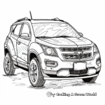 Chevy Equinox SUV Coloring Pages 3