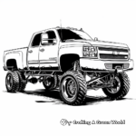 Chevy Kodiak Medium Duty Truck Coloring Pages 3