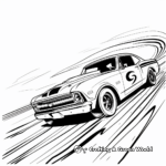 Chevy Racing Cars Coloring Pages 4