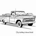 Chevy Truck Family Coloring Pages: Full-Size, Mid-Size, and Compact 1
