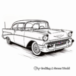 Chevy Vintage Collection Coloring Pages 1