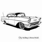 Chevy Vintage Collection Coloring Pages 4