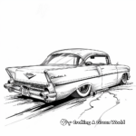 Chicano Art Inspired Lowrider Coloring Pages 2