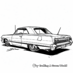 Chicano Art Inspired Lowrider Coloring Pages 3