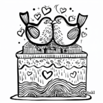 Chocolate Box Coloring Pages for Lovebirds 2