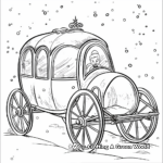 Cinderella's Chilly Carriage Ride Coloring Pages 1