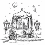 Cinderella's Chilly Carriage Ride Coloring Pages 2