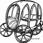 Cinderella's Chilly Carriage Ride Coloring Pages 4