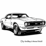 Classic 1967 Camaro Coloring Pages 2