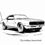 Classic 1967 Camaro Coloring Pages 4