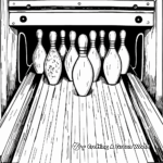 Classic Bowling Pins Coloring Pages 1