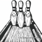 Classic Bowling Pins Coloring Pages 4