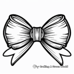 Classic Bowtie Coloring Pages 2