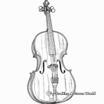 Classic Cello Coloring Sheets 1