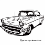 Classic Chevy Car Coloring Pages 3