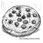 Classic Chocolate Chip Cookie Coloring Pages 3