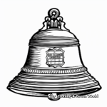 Classic Church Bell Coloring Pages 2