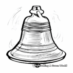 Classic Church Bell Coloring Pages 4