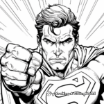 Classic DC Comic Characters Coloring Pages 1