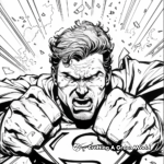Classic DC Comic Characters Coloring Pages 2